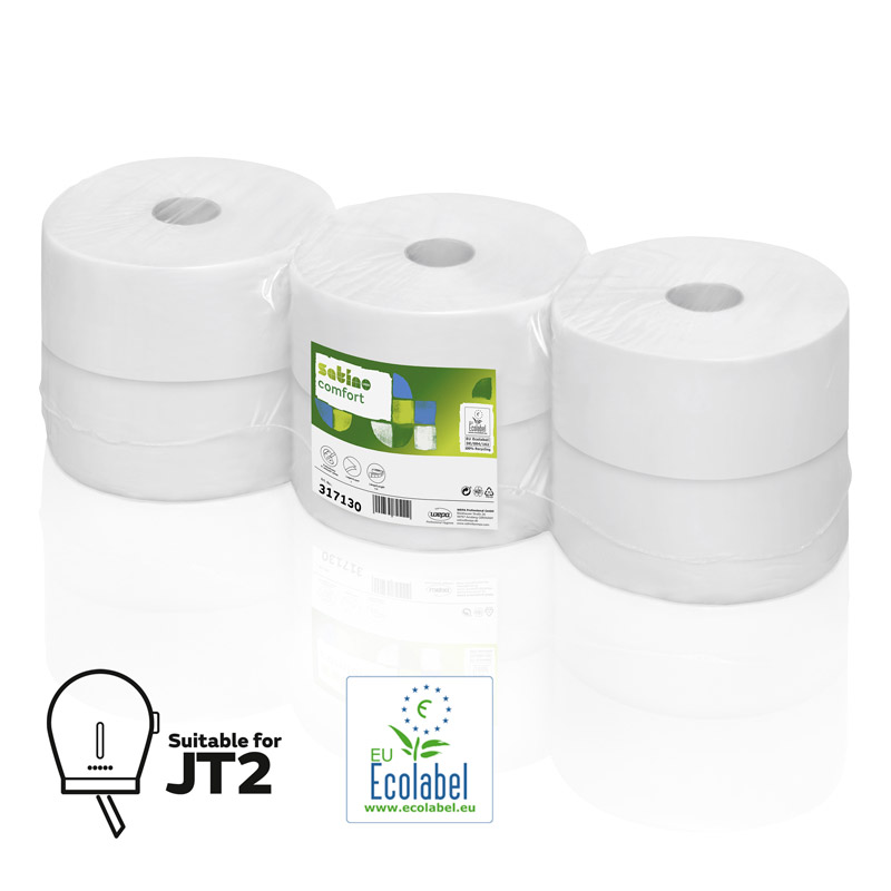 WC Papier Comfort Jumbo 380m 2 lg - 6 Rollen (JT2)